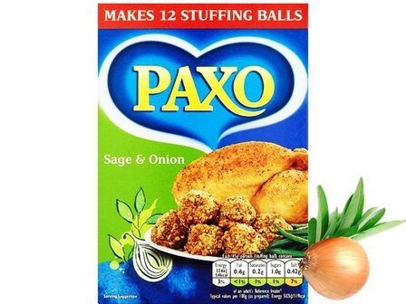 PAXO STUFFING SAGE &amp; ONION 170 g