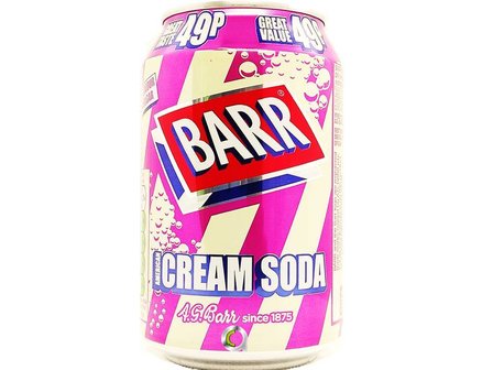 BARR CREAM SODA 330 ml
