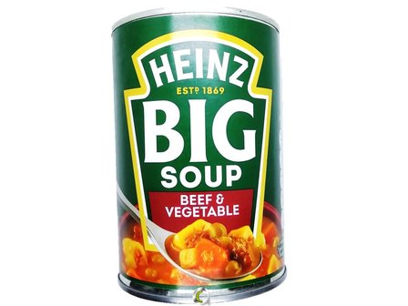 HEINZ BIG SOUP BEEF &amp; VEGETABLE 400 g