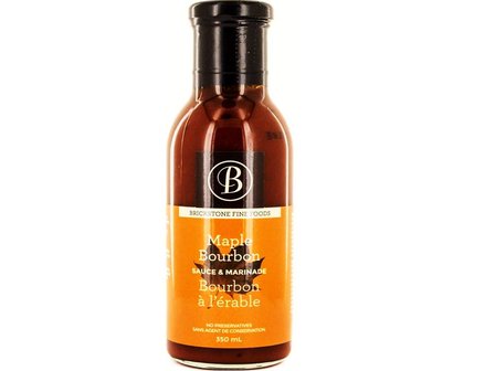 Sauce &amp; Marinade Bourbon &agrave; l&#039;&eacute;rable   350 ml