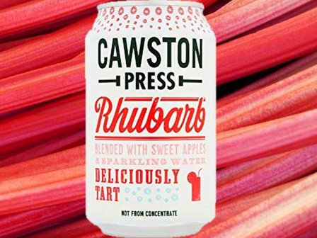 Cawston Press Rhubarbe p&eacute;tillante, 330ML