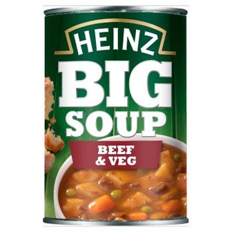 Heinz Big Soup Beef &amp; Veg 400g