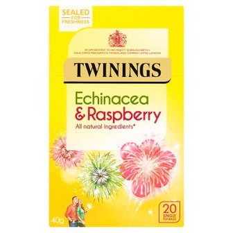 Twinings Echinacea &amp; Raspberry, teabags 20S