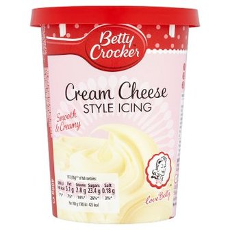Betty Crocker Cream Cheese Style gla&ccedil;age 400g