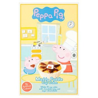 Peppa Pig Muddy Puddle Cup Cakes 195g