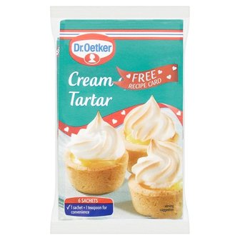 Dr. Oetker Cream of Tartar 6 x 5g