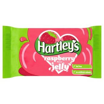 Hartley&#039;s Jelly saveur framboise 135g