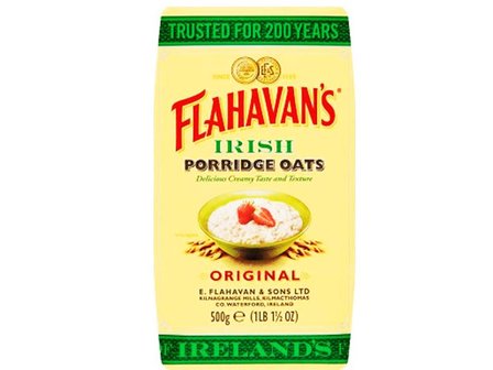 FLAHAVANS IRISH PORRIDGE oats (Porridge d&#039;avoine Irlandais)