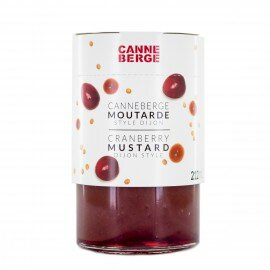 Moutarde à la Canneberge (Cranberry) - 200ml